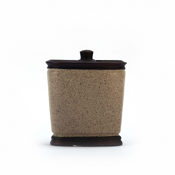 JM-BS0614BDİŞ FIRÇALIK BRONZ KUMLU POLİRESİN 10X12X5CM ürün görseli 1