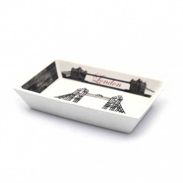 BA1518C LONDRA MODEL SABUNLUK POLİRESİN13X9X2CM - Resim 4