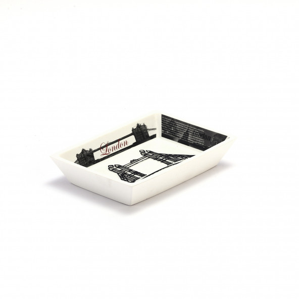 BA1518C LONDRA MODEL SABUNLUK POLİRESİN13X9X2CM - Resim 5