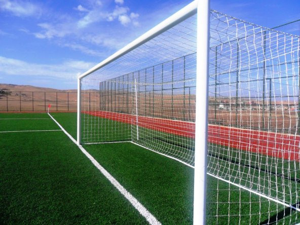 Adelinspor Futbol Kale Filesi 2,5 mm Kord İp 7,32*2,44*2,0 m ürün görseli 1