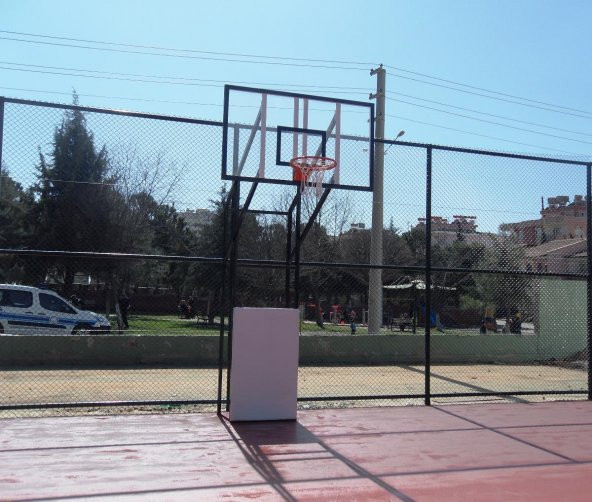 Adelinspor Diomond Basketbol Potası Sabit 4 Direk 10 mm Cam ürün görseli 1