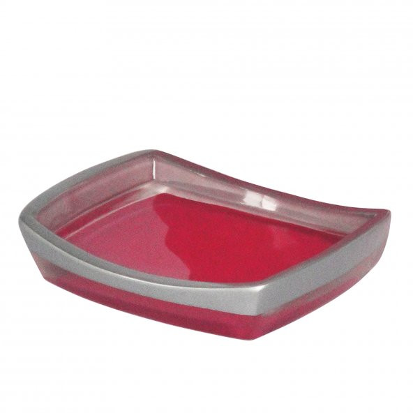 PL-9039-SDPK SABUNLUK GRİ PEMBE POLİRESİN 14X10X2CM ürün görseli 1