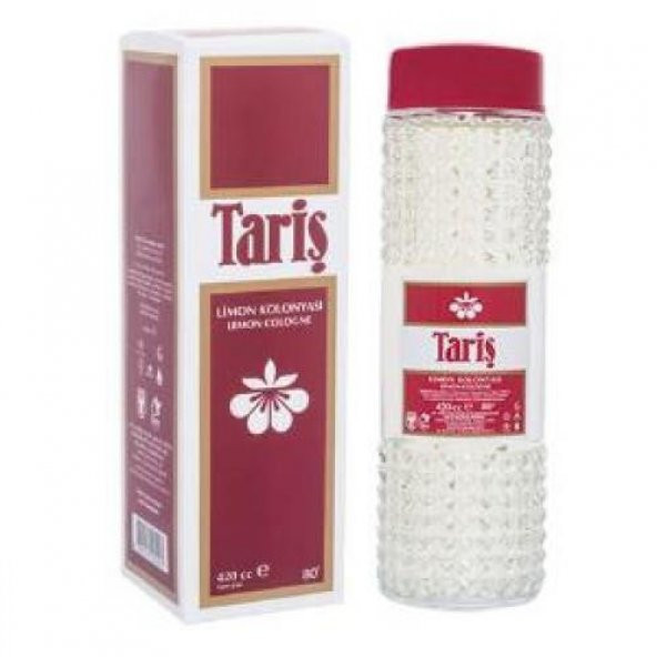 Tariş Limon Kolonyası 80 Derece 420cc Cam Şişe ürün görseli 1
