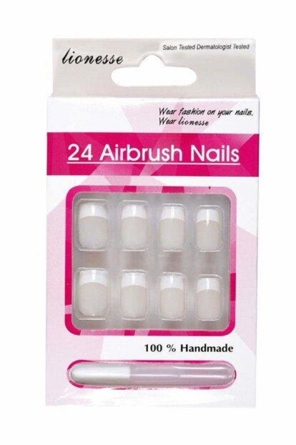 Lıonesse Takma Tırnak A-74 French 24lü ürün görseli 1