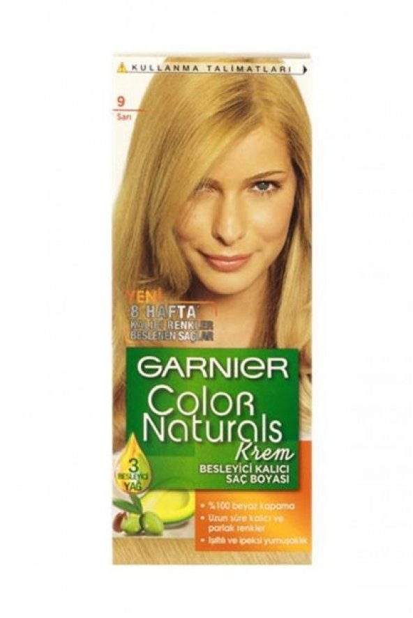 Garnıer Color Naturals Krem Saç Boyası   9 Sarı ürün görseli 1