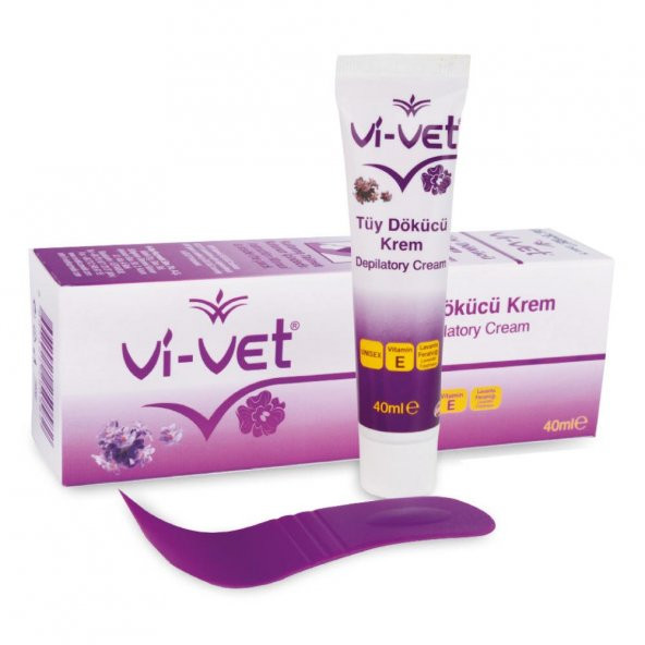 Vi-Vet Tüy Dökücü Krem 40 Ml ürün görseli 1