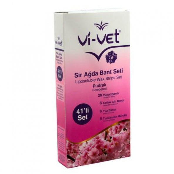 Vi-Vet Sir Ağda Bant  41li Set Pudralı ürün görseli 1