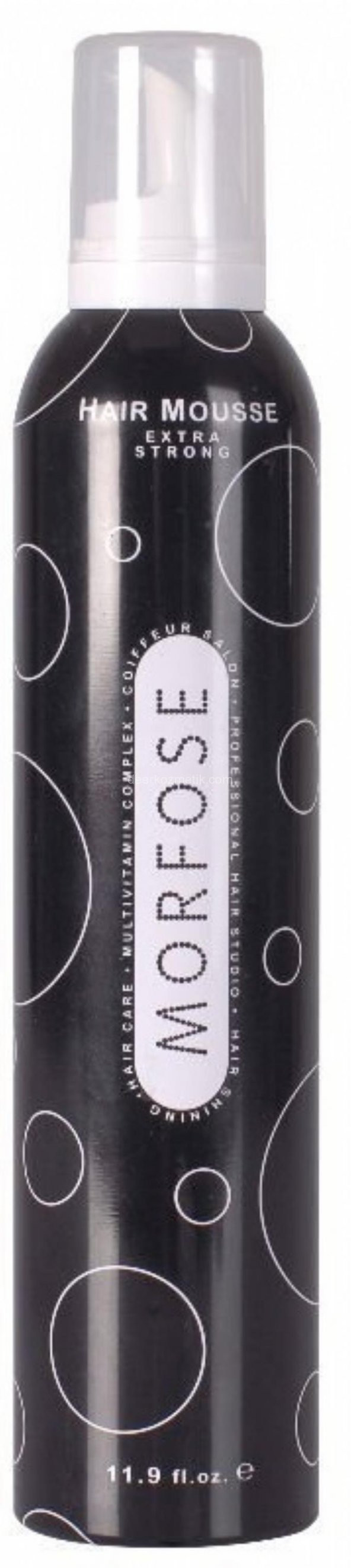 Morfose Saç Köpüğü Extra Strong 350ml Siyah Amb. ürün görseli 1
