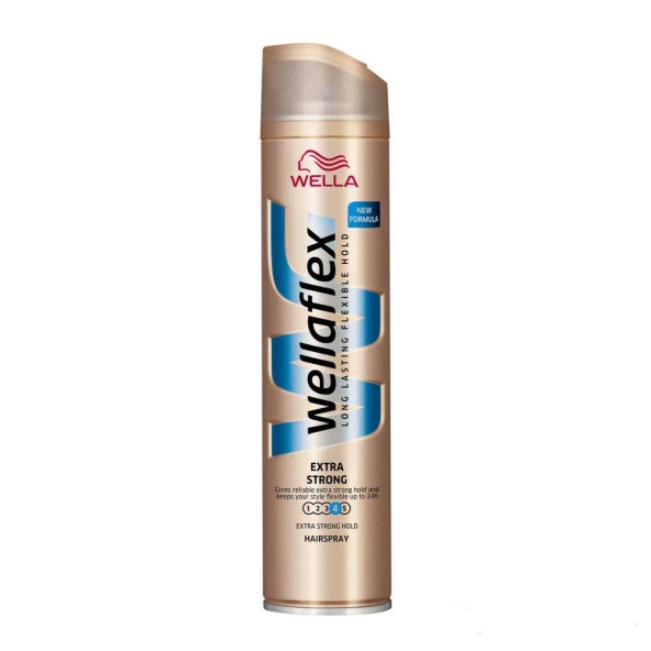 Wellaflex Ekstra Sert Saç Spreyi No:4 250ml ürün görseli 1