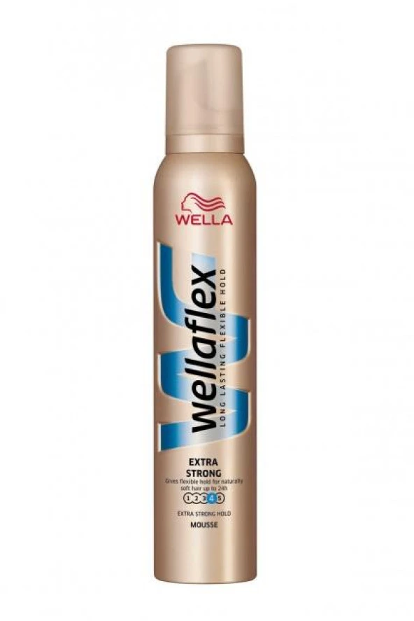 Wellaflex Şekillendirici Saç Köpüğü Flexıble  Ekstra Sert No:4 200ml ürün görseli 1