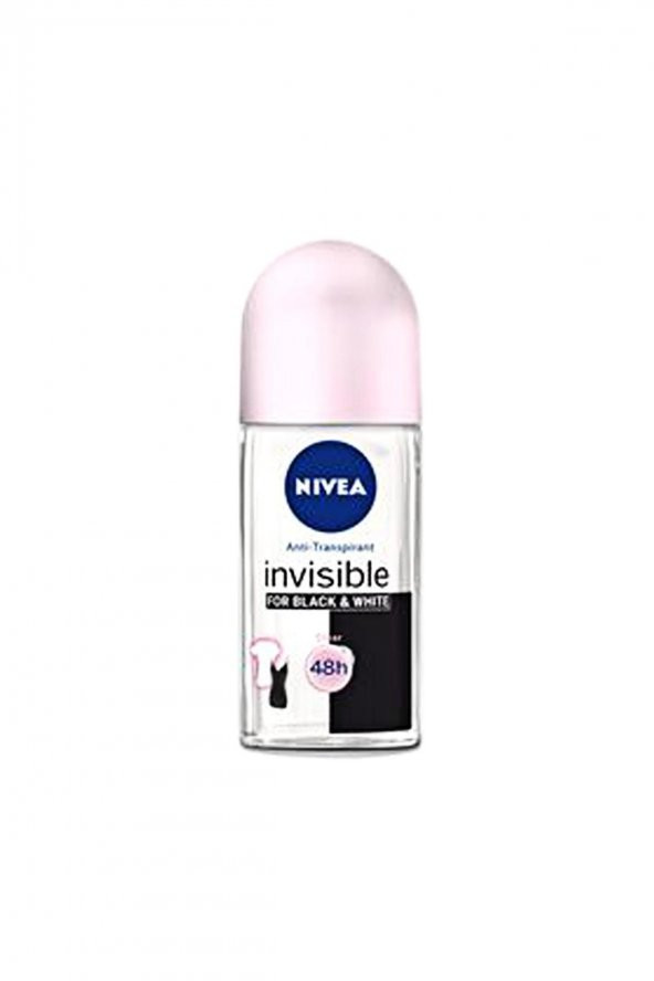 Nıvea Deo Roll-On Women  Invısıble For Black&whıte 50ml ürün görseli 1