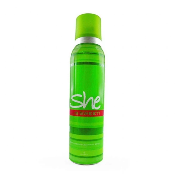 She Is Sweet Bayan Deodorrant 150ml ürün görseli 1
