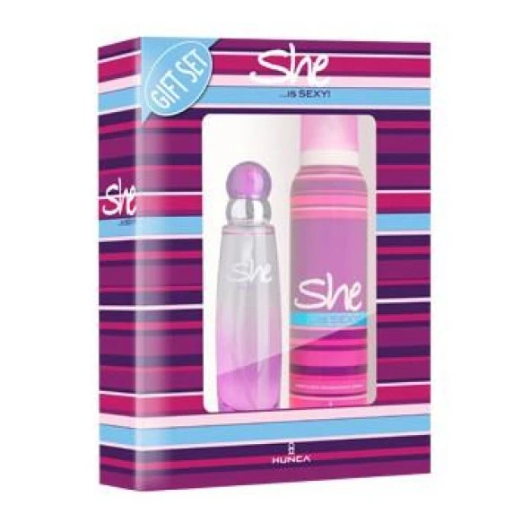 She İs Sexy 50 Ml Edt + 150 Ml Deodorant - Bayan Parfüm Set ürün görseli 1