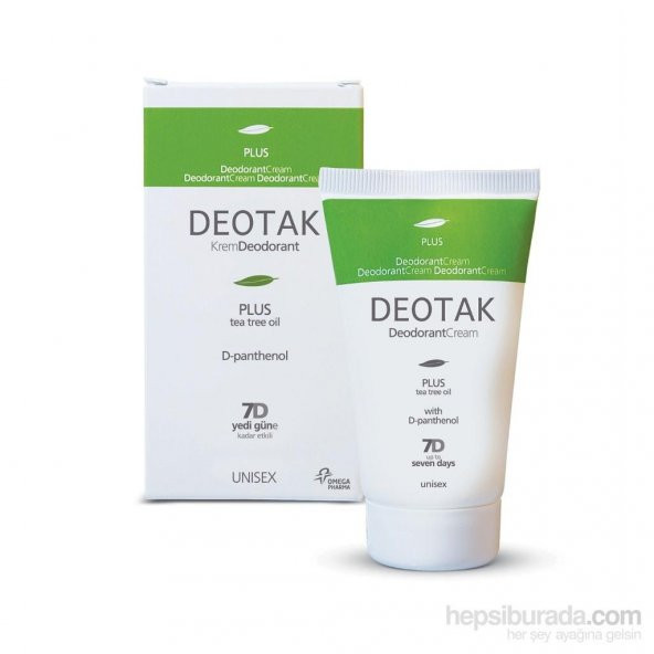 Deotak  Krem Deodorant 35ml Plus ürün görseli 1
