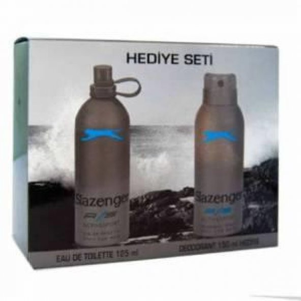 Slazenger Active Sport Mavi Edt 125Ml+Deo 150Ml Erkek Parfüm Set ürün görseli 1