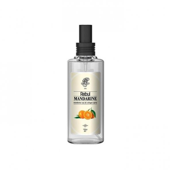 Rebul Kolonya 100 Ml  Mandarıne-Mandalin Spreyli Cam Şişe ürün görseli 1