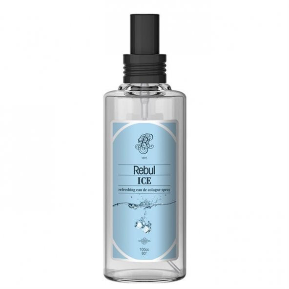 Rebul Kolonya 100 Ml  Ice Spreyli Cam Şişe ürün görseli 1