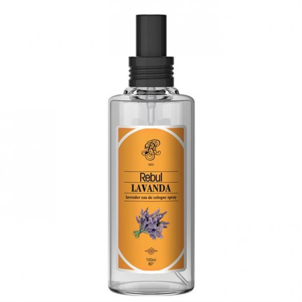 Rebul Kolonya 100 Ml  Lavanda-Lavanta  Spreyli Cam Şişe ürün görseli 1