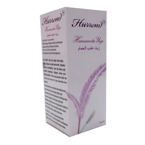 Hürrem Hamam Otu Yağı 20 ML - Resim 3