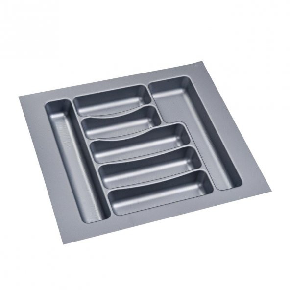 Çekmece İçi Kaşıklık 42 x 49 cm Gri Mutfak Çekmece Düzenleyici ürün görseli 1