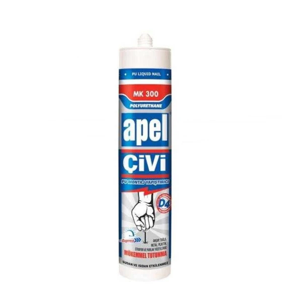 Apel Silikon Sıvı Çivi Montaj Kit Çok Güçlü Yapıştırıcı 390 gr ürün görseli 1