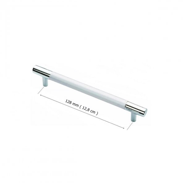 Alüminyum Mobilya Dolap Kulp 96 mm - Resim 3