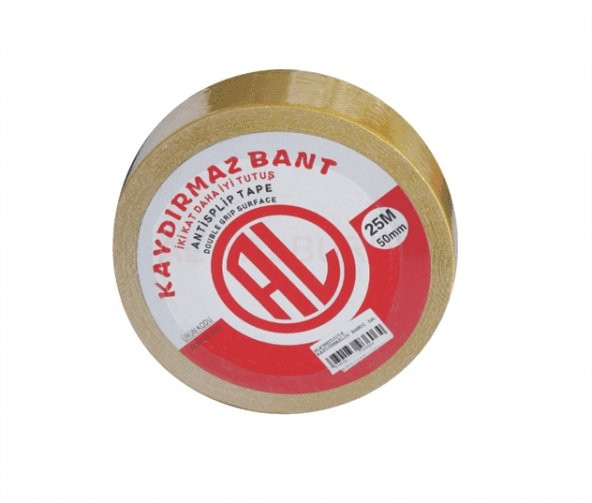 KAYDIRMAZLIK BANDI SARI 50 MM 25 MT ürün görseli 1