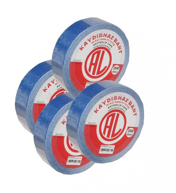 KAYDIRMAZLIK BANDI MAVİ 50 MM 25 MT ürün görseli 1