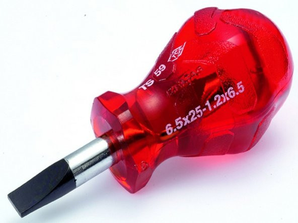 Izeltaş 6.5X25 Kraft Düz Topaç Tornavida 4110176525 ürün görseli 1
