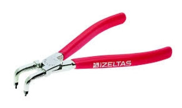 Izeltaş 130 Mm Iç Segman Pense Yaysiz Eğri 3331120130 ürün görseli 1