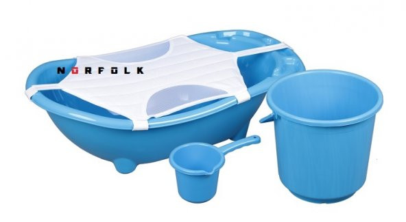 Muju muju Baby Shower Bebek Banyo Küvet Seti - 5 li Küvet Seti ürün görseli 1