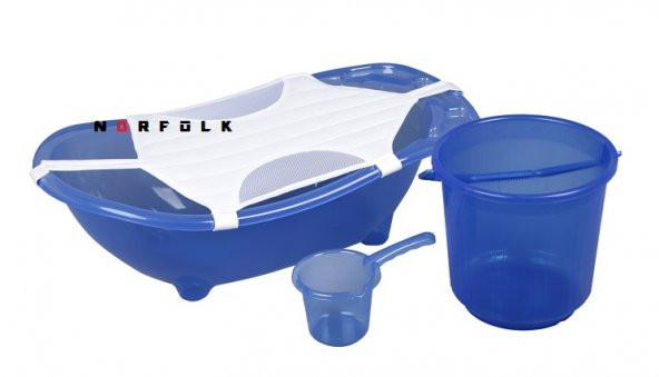 Muju muju Baby Shower Bebek Banyo Küvet Seti - 5 li Küvet Seti ürün görseli 1