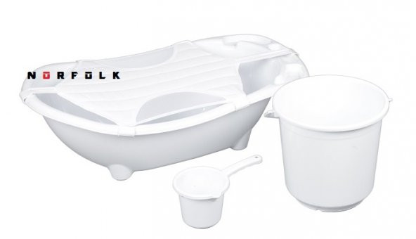 Muju muju Baby Shower Bebek Banyo Küvet Seti - 5 li Küvet Seti ürün görseli 1