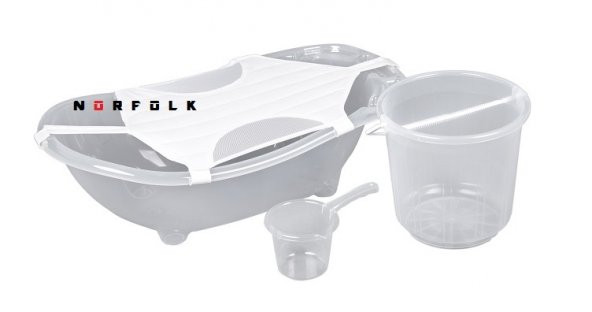 Muju muju Baby Shower Bebek Banyo Küvet Seti - 5 li Küvet Seti ürün görseli 1
