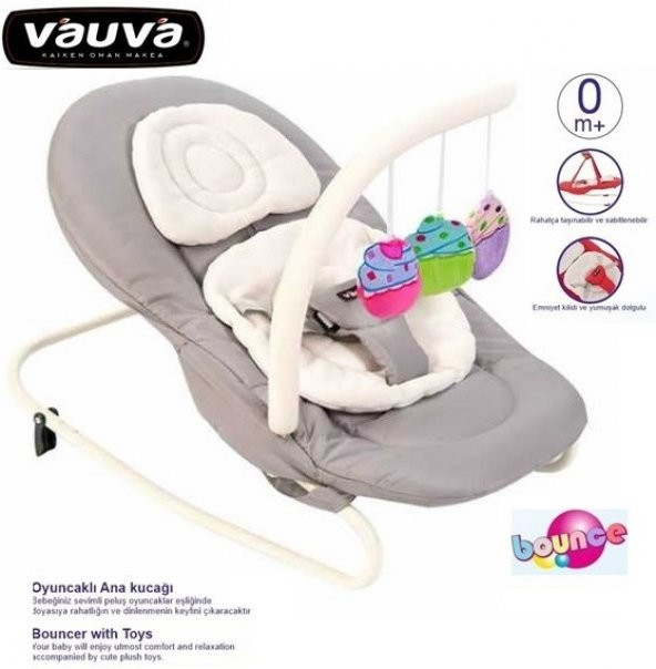 Vauva Bounce Sallanır Oyuncaklı Ev Tipi Ana Kucağı Ana Dizi ürün görseli 1