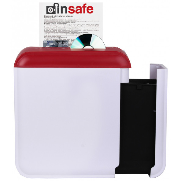 Baove PS820 Evrak İmha Makinesi ve Kağıt Kesme - Cd - Kredi Kartı İmha Makinesi - Çapraz Kesim - 15Litre ürün görseli 1