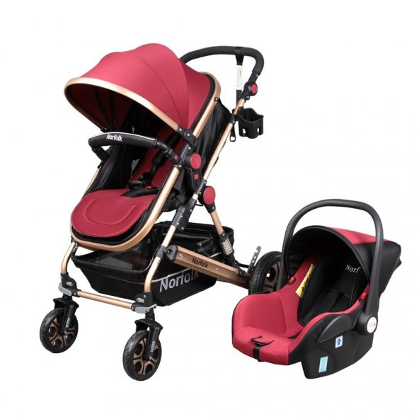 Norfolk Baby Voyage Air Luxury 5 in1 Travel Sistem Bebek Arabası- Yeni Nesil Bebek Arabası ürün görseli 1