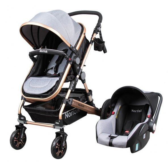 Norfolk Baby Voyage Air Luxury 5 in1 Travel Sistem Bebek Arabası- Yeni Nesil Bebek Arabası ürün görseli 1