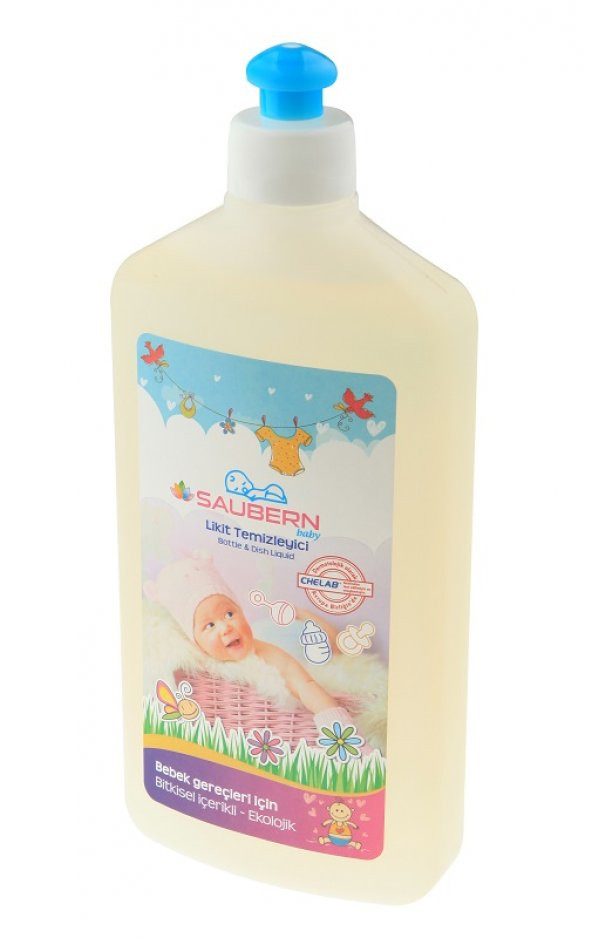 Saubern baby Emzik ve Biberon Temizleyici 500 ml ürün görseli 1