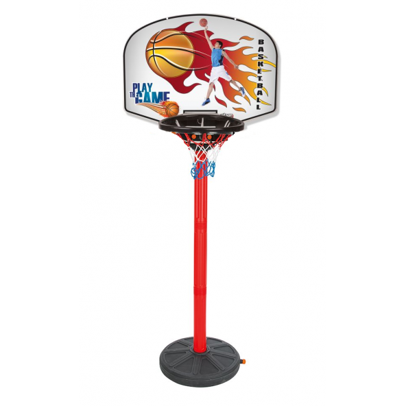 Pilsan Büyük Süper Ayaklı Basket Pota Seti - Top Hediyeli ürün görseli 1