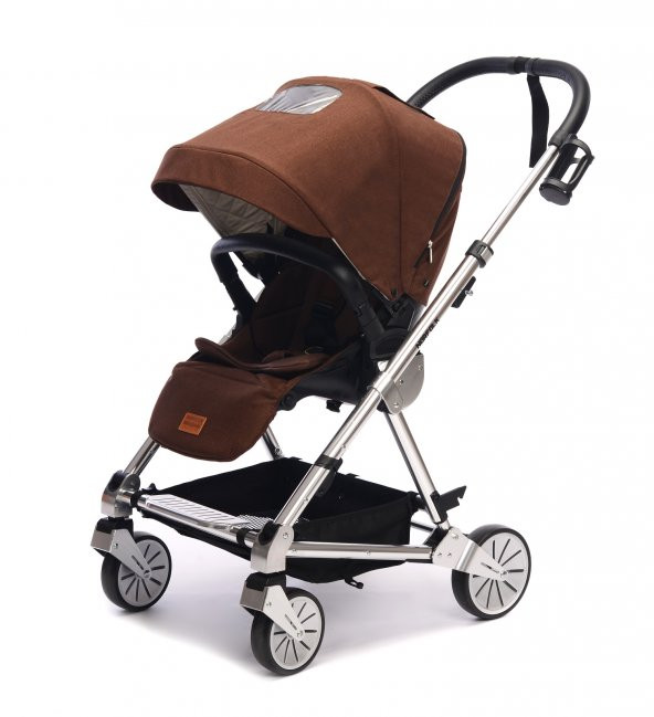 Norfolk Baby Prelude Special Edition Air Luxury Çift Yönlü Bebek Arabası - Kahve ürün görseli 1