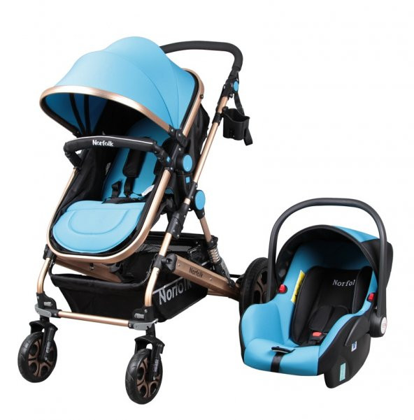 Norfolk Baby Voyage Air Luxury 5 in1 Travel Sistem Bebek Arabası - Yeni Nesil Bebek Arabası ürün görseli 1