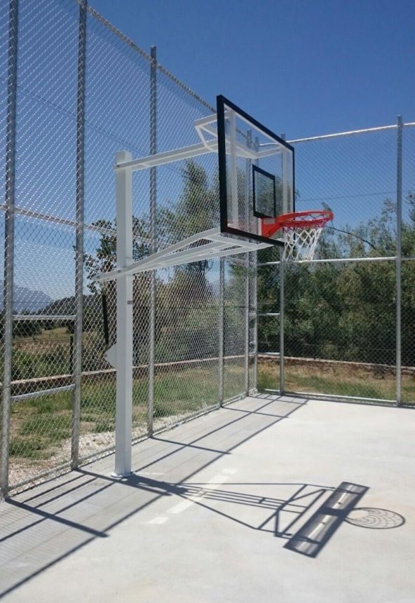 Adelinspor Basketbol Potası Yükseklik Ayarlı 105*180 10 mm Cam ürün görseli 1