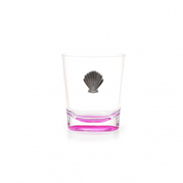 KALEMLİK PEMBE DENİZ KABUGU AKRİLİK  OFİS GERECİ 9X6X11CM 250ML ürün görseli 1