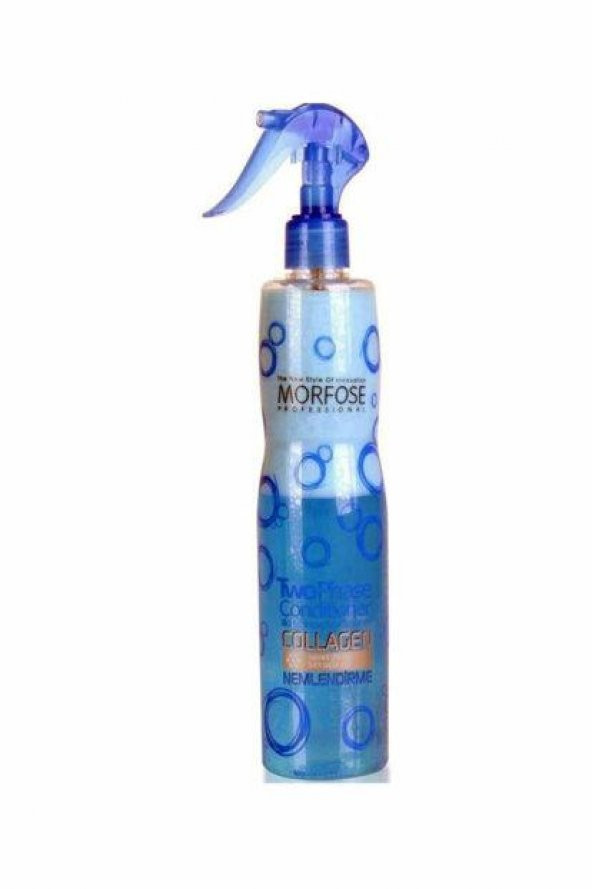 Morfose İki Fazlı Fön Suyu Sıvı Saç Kremi 400ml Collagen Nemini Yitirmiş Tüm Saçlar ürün görseli 1