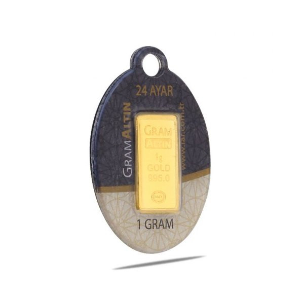 1 gr 24 Ayar Gram Külçe Altın - Resim 3