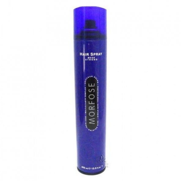 Morfose Saç Spreyi Mega Strong  400ml Mor Amb. ürün görseli 1