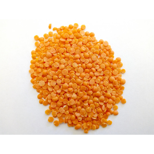 Naturel Kırmızı Cilasız Yaprak Mercimek-( 5 KG) ürün görseli 1