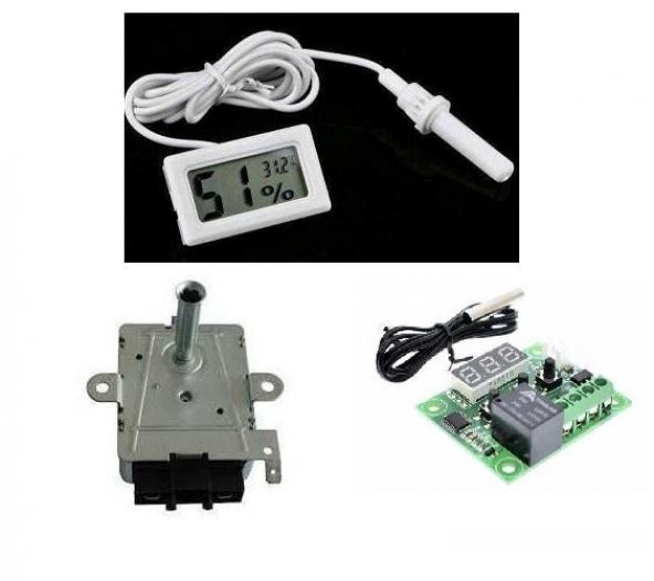Kuluçka Set Nem Ölçer ,Termostat, Çevirme Motoru ürün görseli 1
