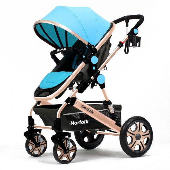 Norfolk Baby Voyage Comfort Air Luxury Çift Yönlü Bebek Arabası ürün görseli 1
